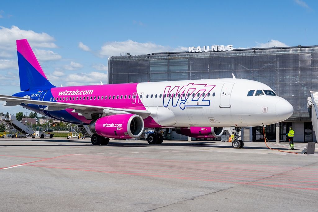 Wizz Air Kaunas Oro uostas Stavangeris Norvegija.jpg