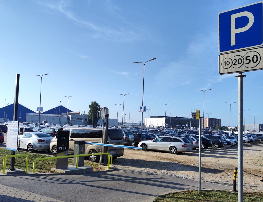 P4 long-term car park