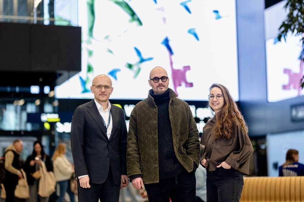 Simonas Bartkus, Tadao Cern ir Irutė Tumaitė.jpg
