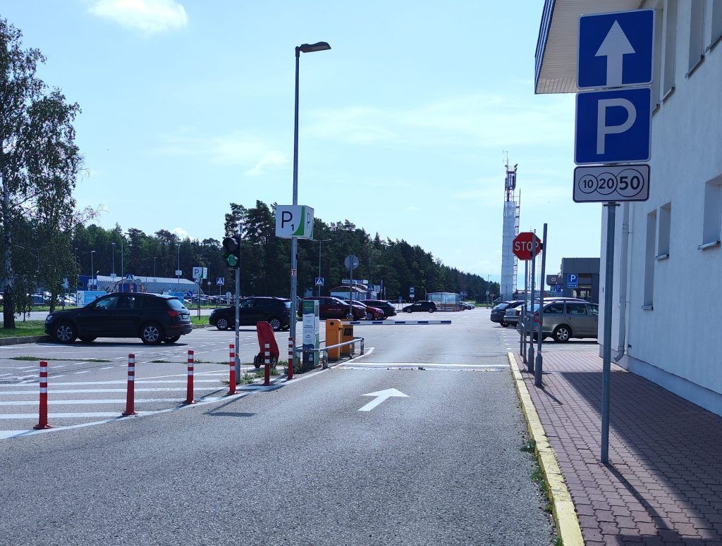 P1 short-term car park